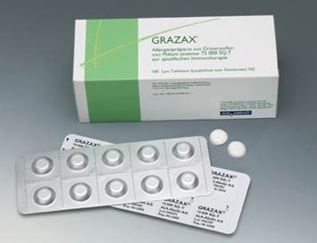 Tabletten fuer Graeserpollen-Allergiker
